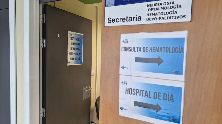 Secretaría de Hematología del Hospital del Bierzo de Ponferrada (León)