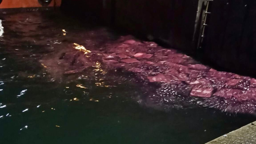 Imagen del operativo en O Grove