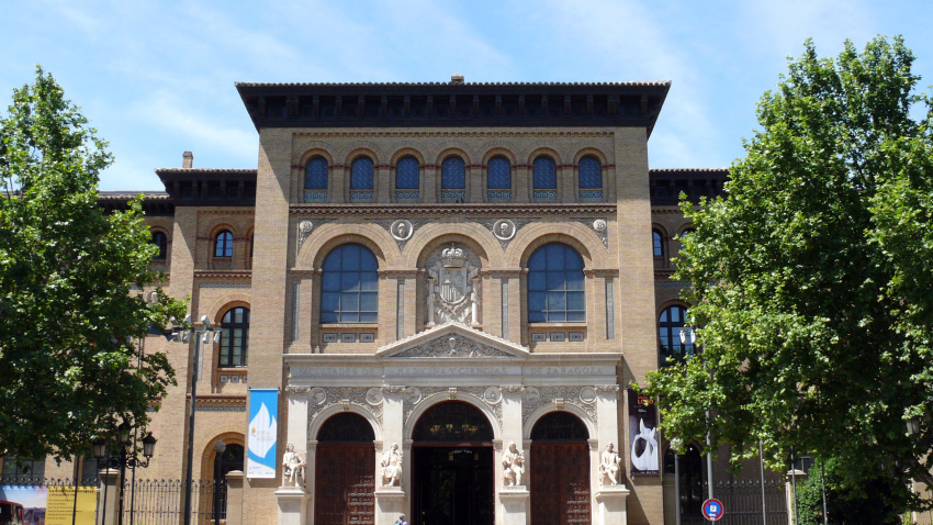 Paraninfo de la Universidad de Zaragoza.