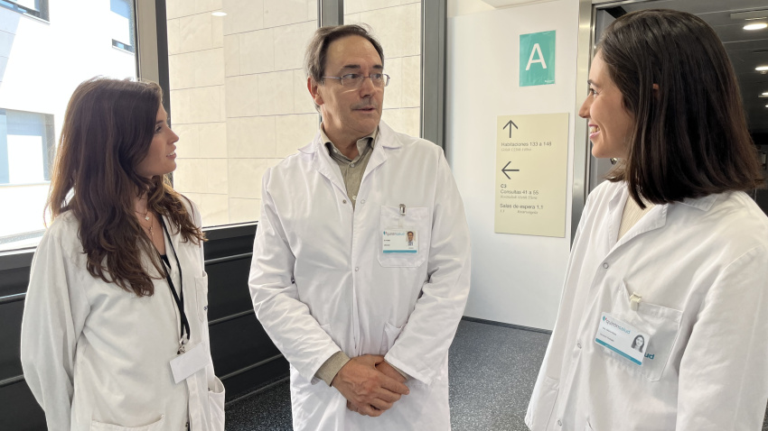Equipo de la Unidad de Andrología del Hospital Quiron Bizkaia