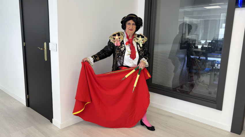 Merceditas visita COPE Coruña