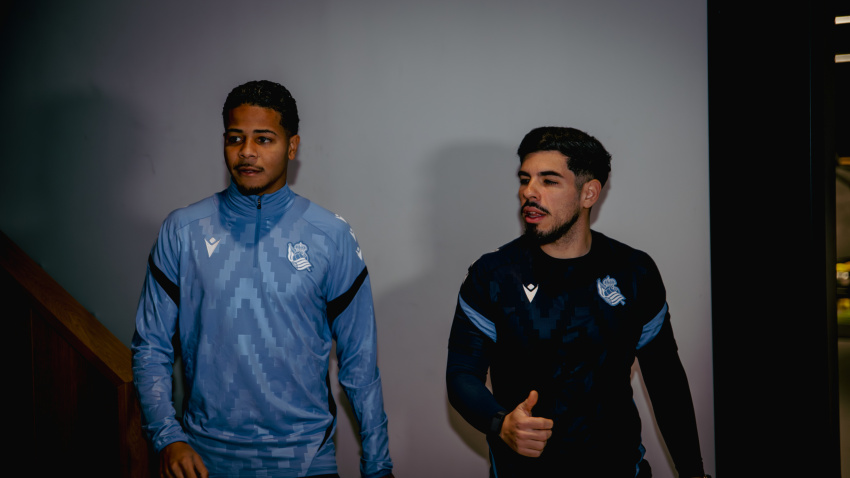 Wesley trabaja en Zubieta para mejorar su condición física