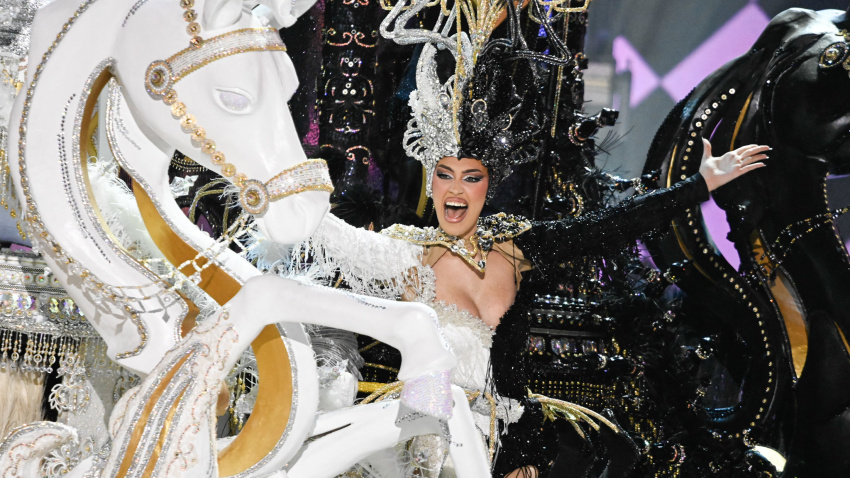Color y fantasía en la Gala de la Reina del Carnaval de Las Palmas de Gran Canaria