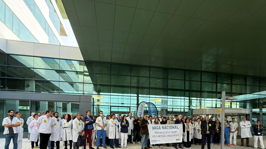 Concentración de médicos Son Espases