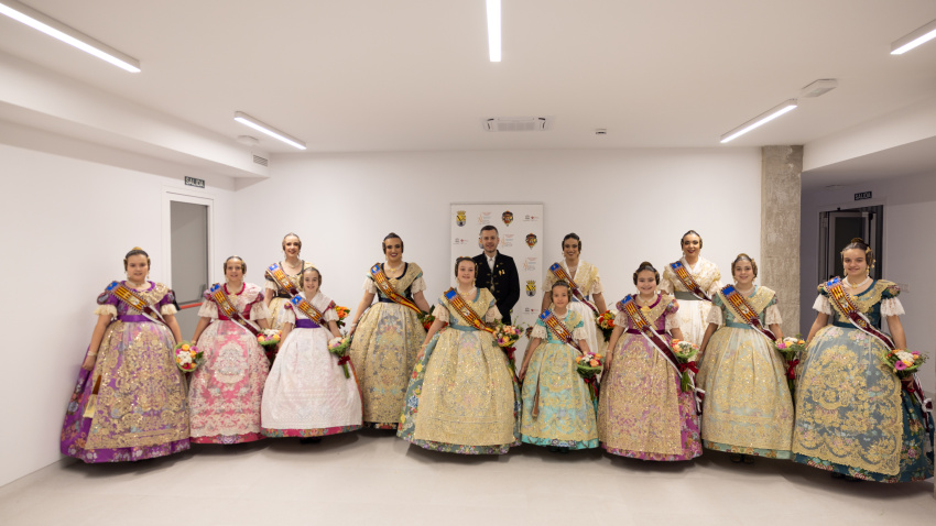 Junta Local Fallera de Dénia en la Exposició del Ninot 2026