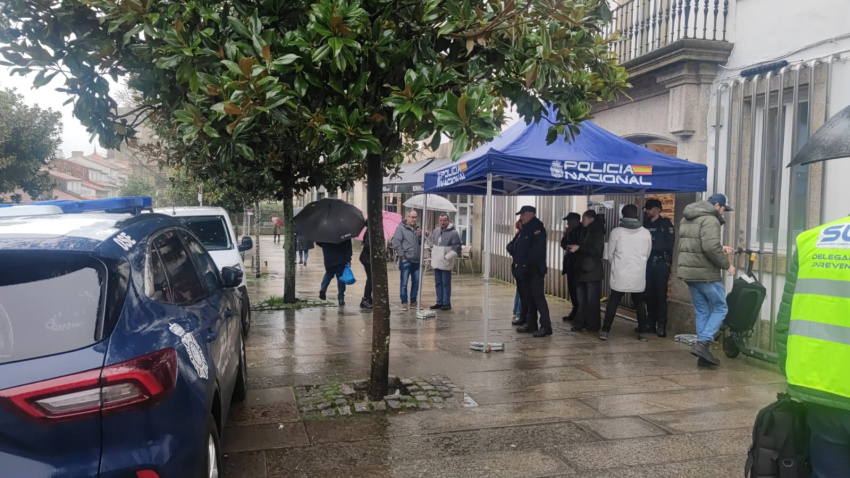 Comisaría de la Policía Nacional en Santiago