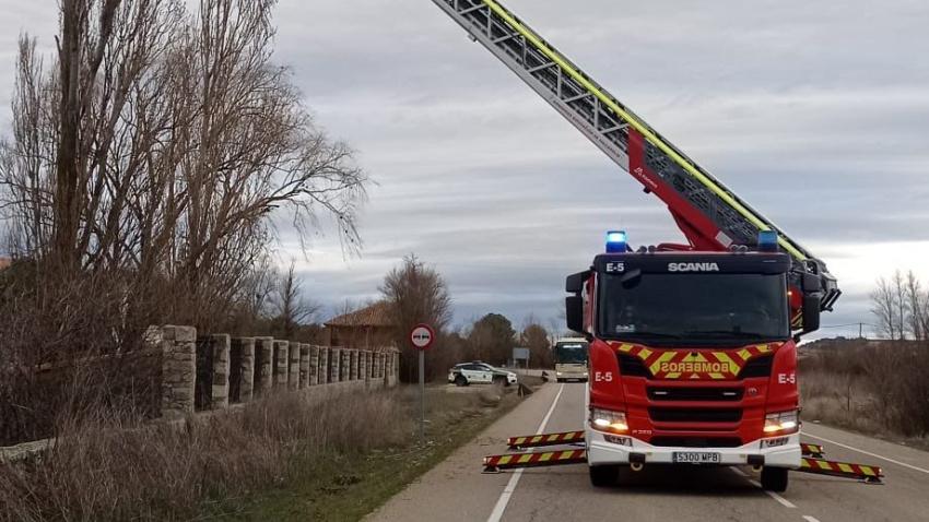 Dispositivo de bomberos de la Diputación de Valladolid en la provincia