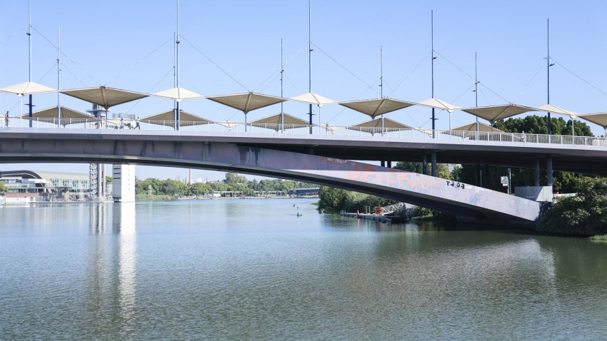 El Puente Santísimo Cristo de la Expiración - Imagen de archivo