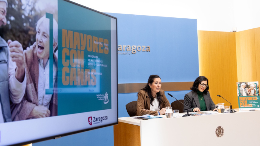 Presentación del programa 'Mayores con ganas'.