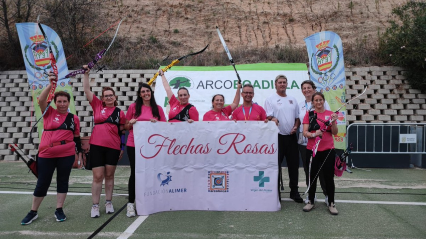 Imagen de archivo del equipo Flechas Rosas de Lorca