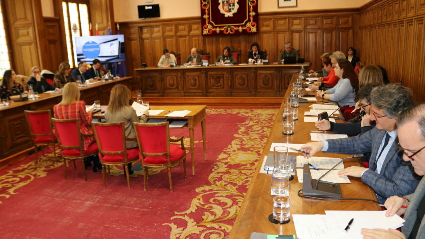 Sorteo de las mesas electorales celebrado este miércoles en Palencia