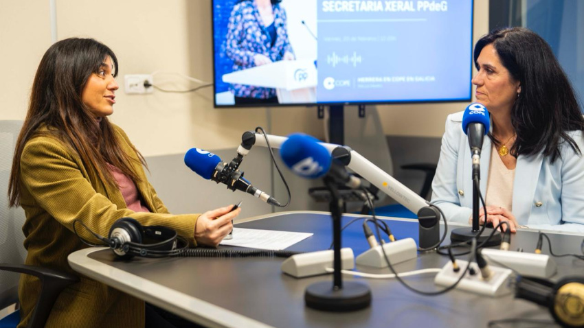 Paula Prado conversa en COPE Galicia