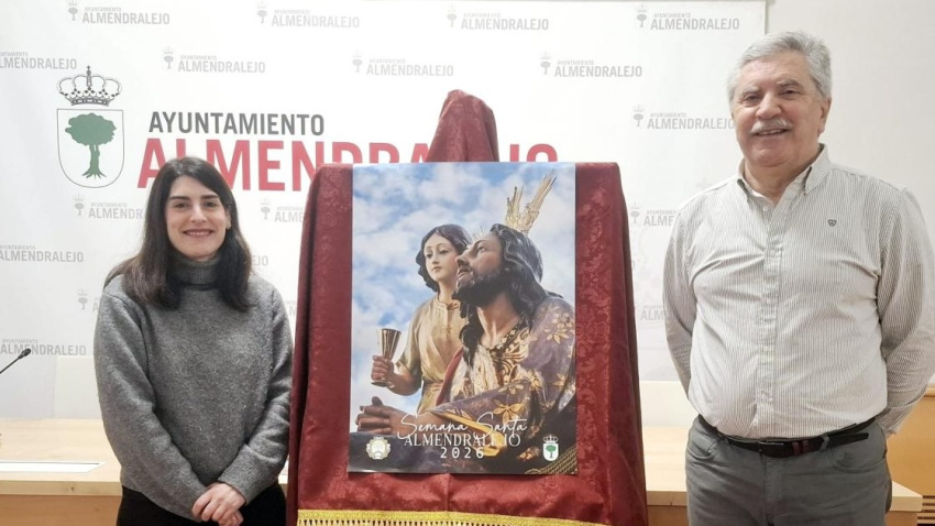 Presentación del cartel de la Semana Santa de Almendralejo