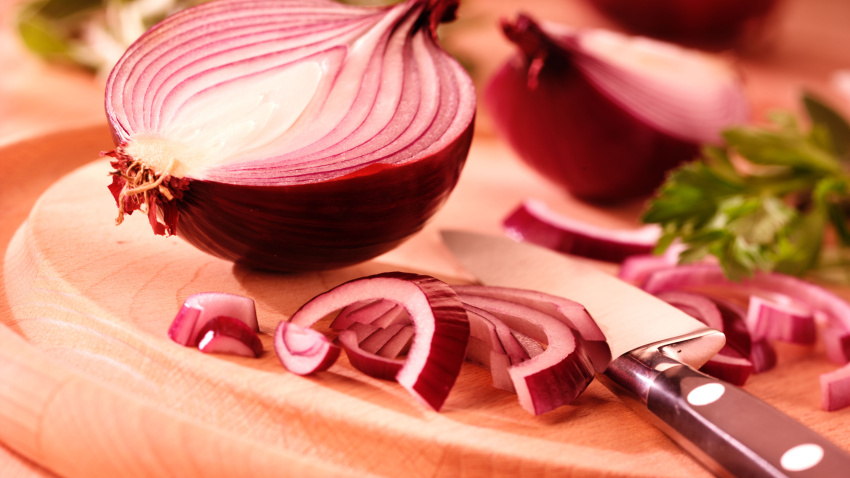 AKE82A SLICED RED ONION