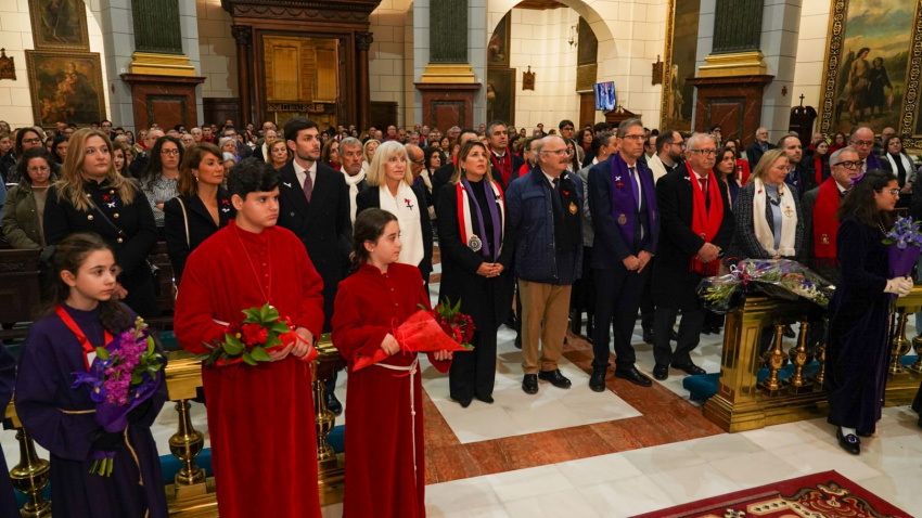 Acto en la Basílica de la Caridad