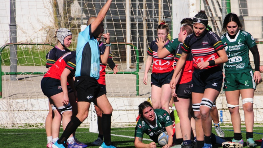 El Jaén Rugby Femenino ha vuelto a demostrar su dominio en la competición