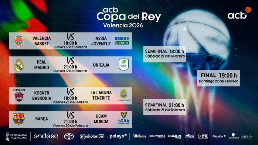 El cuadro final de la copa del rey 2026