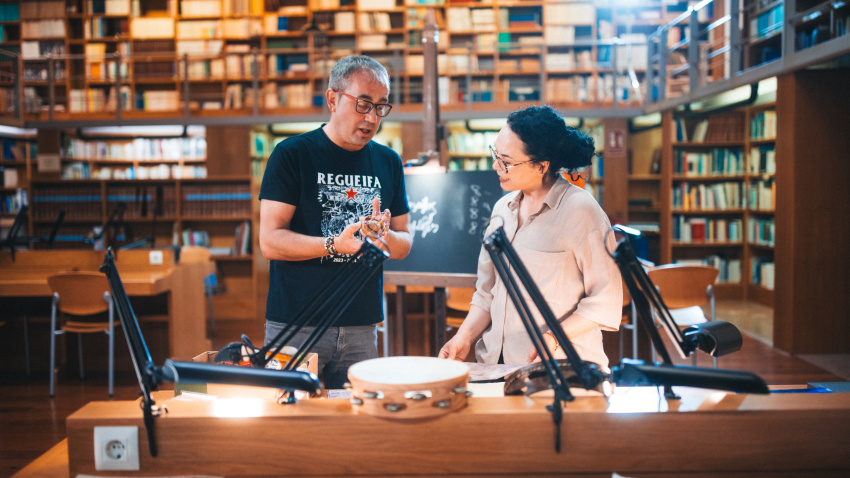 Un dos momentos do documental "Ao son da nova regueifa"