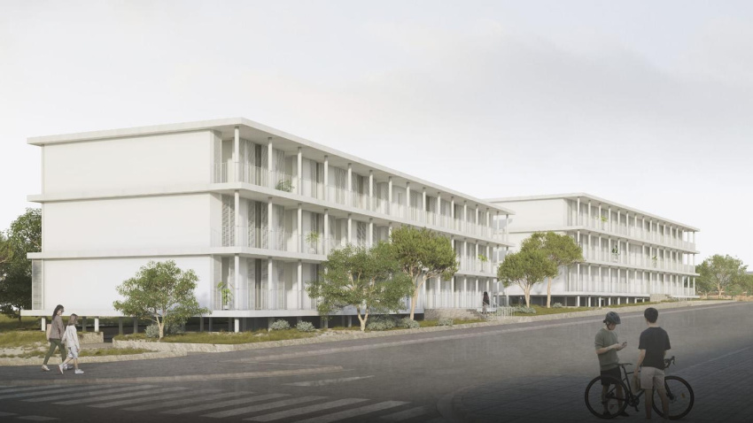 Promoción de vivienda pública en Ibiza