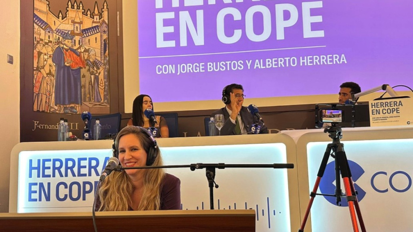 María Toledo en Herrera en COPE