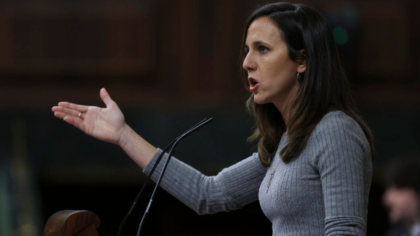 La secretaria general de Podemos y diputada, Ione Belarra