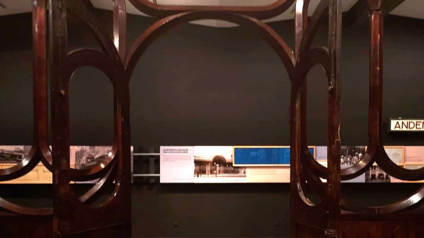 Exposición del Ferrocarril del Vasco en el Museo del Ferrocarril de Asturias