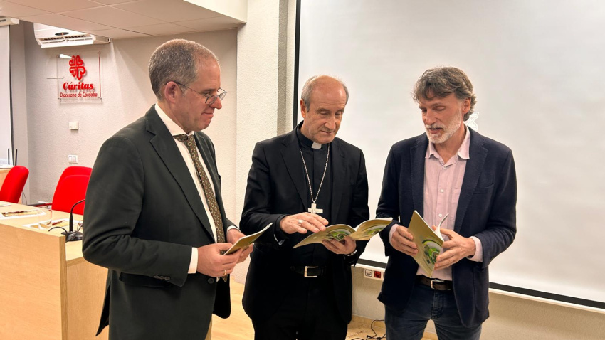 Darío Reina, Jesús Fernández y Daniel Rodríguez de Blas