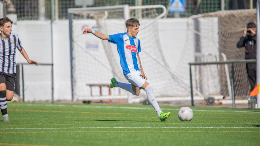 Alberto, jugador del Lorca CF Base pre convocado con España sub 15