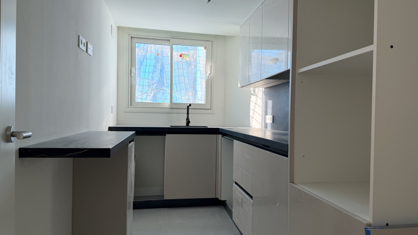 Imagen del piso técnico del edificio de Campanar