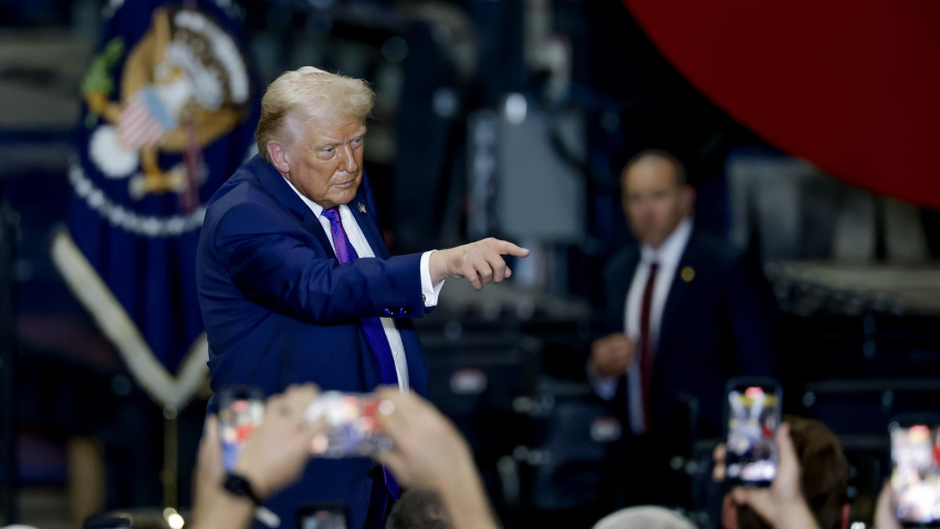 El presidente de Estados Unidos, Donald Trump