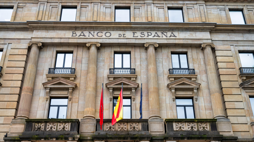 Fachada del Banco de España