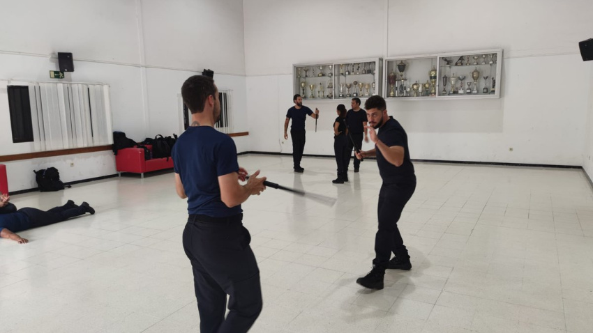 Artemi Casañas, secretario nacional del Sindicato Profesional de Policías y Bomberos en el área de Policía Portuaria