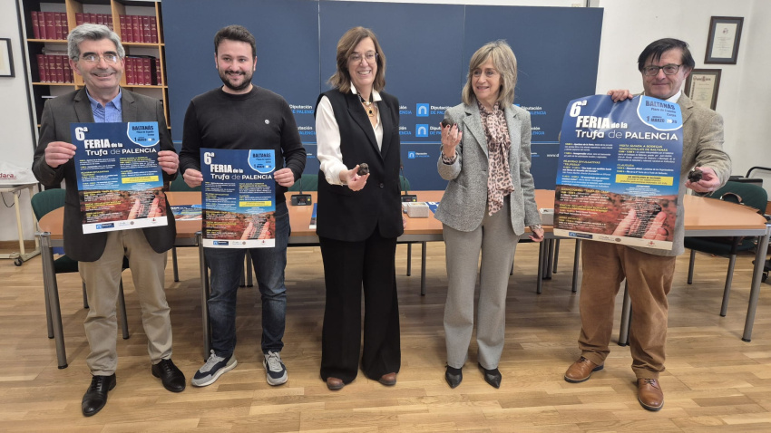 Presentación de la sexta edición de la Feria de la Trufa de Baltanás