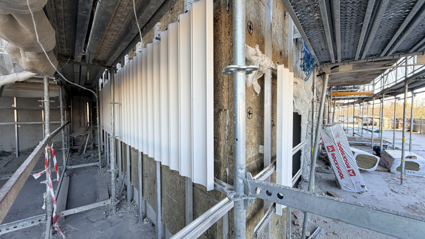 Así es la nueva fachada del edificio de Campanar