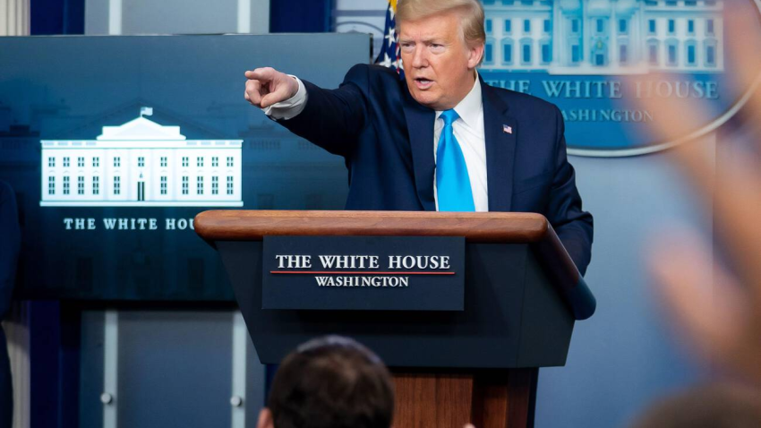 DONALD TRUMP EN LA CASA BLANCA