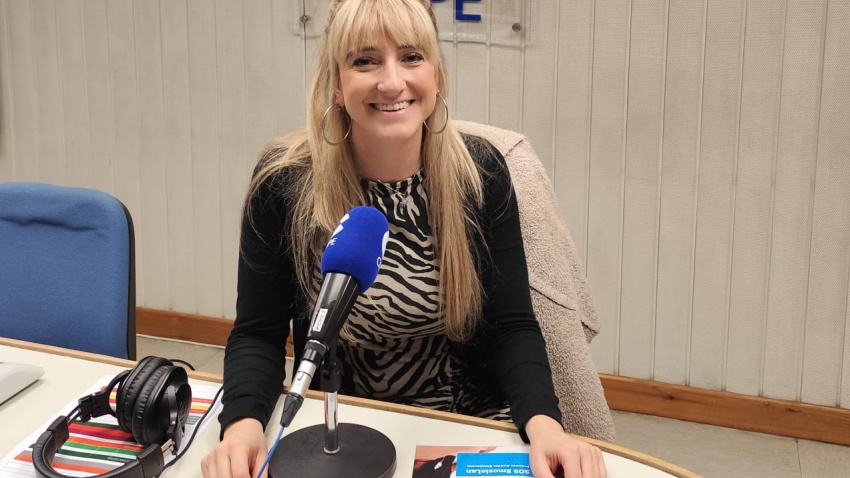 Leire Alonso, socorrista emocional