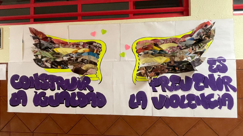 Entre las actividades extraescolares del centro está un Club de Igualdad