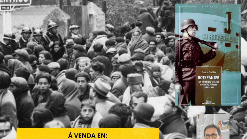 El libro indaga la memoria de un gallego en campos nazis franceses