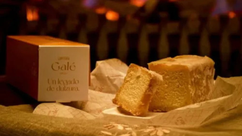 Una imagen del mantecado de Avilés, que busca recuperar Confitería Galé