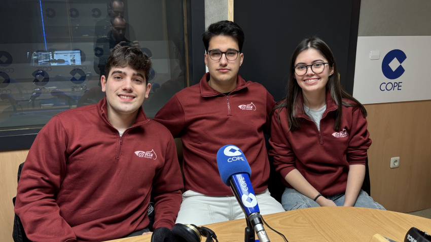 David, Antonio y Candela, del UCLM Racing Team