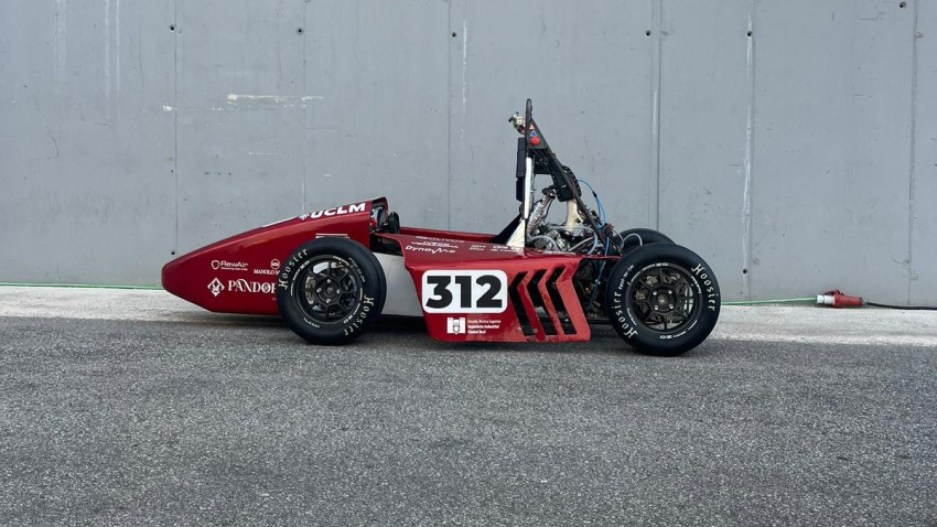 Coche del UCLM Racing Team