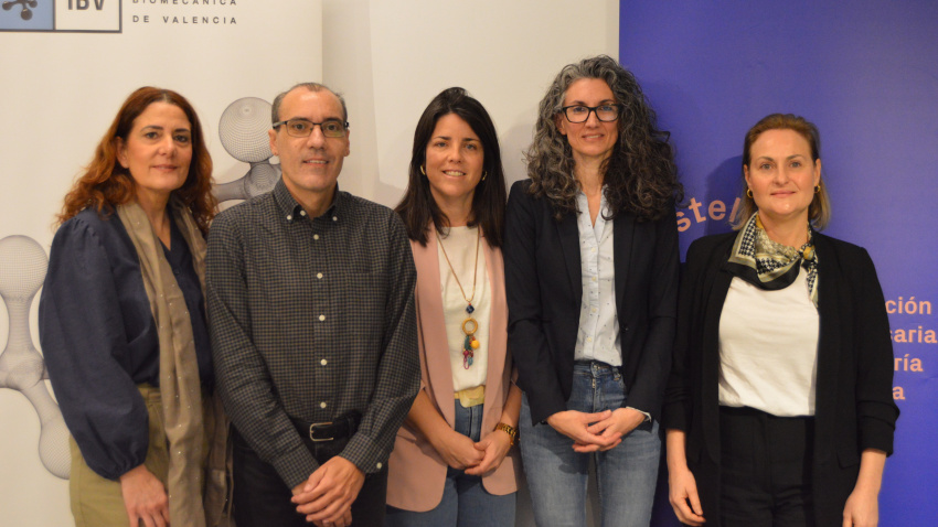 La Federación Empresarial de Hostelería de Valencia y el Instituto de Biomecánica (IBV) en la presentación del proyecto