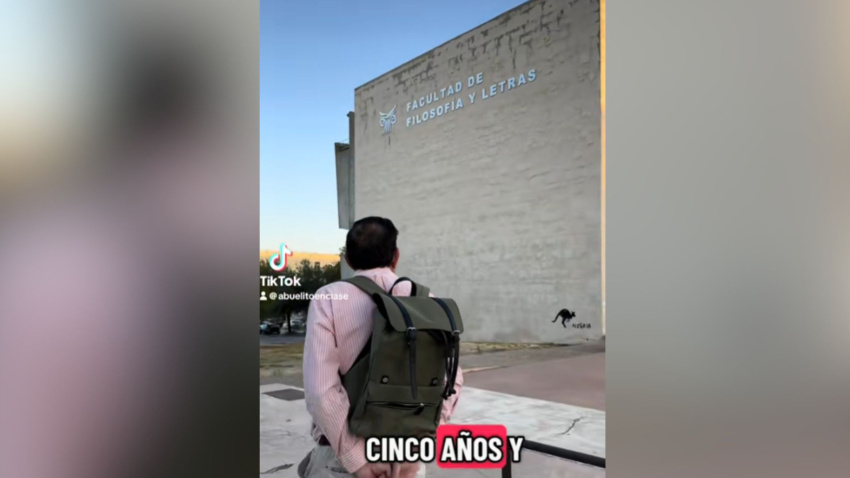 Miguel Ángel, Abuelito en clase