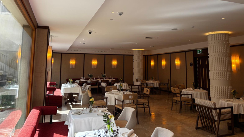 El restaurante del hotel, "Mamay Aldana"