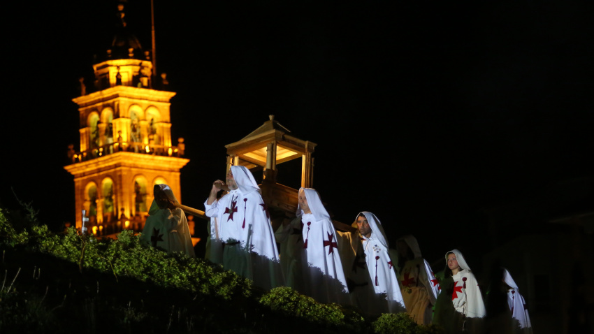 Desfile de la Noche Templaria de Ponferrada (León)