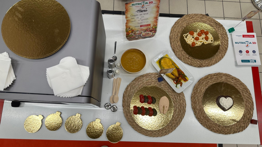 Nace Nutrictia 3D, el proyecto pionero que imprime alimentos para devolver la dignidad a la mesa a las personas con dificultades para tragar