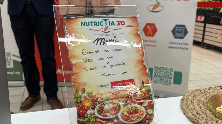 Nace Nutrictia 3D, el proyecto pionero que imprime alimentos para devolver la dignidad a la mesa a las personas con dificultades para tragar