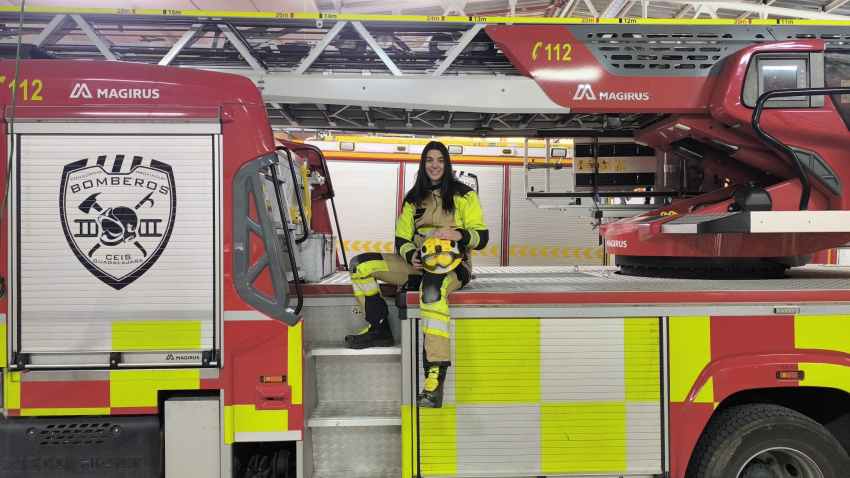 Silvia tomó posesión el pasado viernes 6 de febrero, junto con los demás nuevos efectivos del CEIS