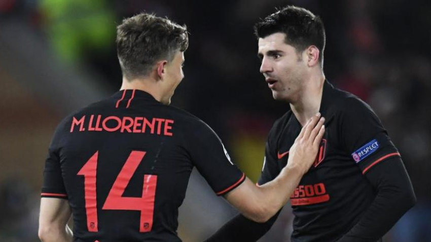 Marcos Llorente y Morata, los dos héroes de la remontada del Atleti en Anfield (EFE)