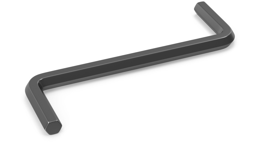 Llave Allen con llave hexagonal desplazada para fijación y mantenimiento